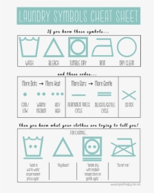 Laundry Symbols - Symbol Signs Washing Instruction, HD Png Download, Transparent PNG