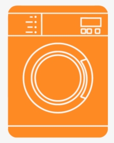 Washing Machine Icon Free, HD Png Download, Transparent PNG