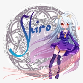 Anime Shiro From No Game No Life , Png Download - Cartoon, Transparent Png, Transparent PNG