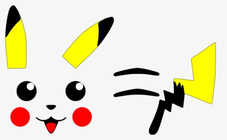 Orejas De Pikachu Png , Transparent Cartoons - Pikachu Ears Clipart, Png Download, Transparent PNG