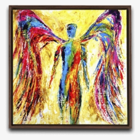 Canvas Angel - Angel Paintings, HD Png Download, Transparent PNG