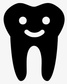Happy Tooth Png Icon - Portable Network Graphics, Transparent Png, Transparent PNG