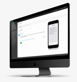 Best Sms Desktop Software - Led-backlit Lcd Display, HD Png Download, Transparent PNG