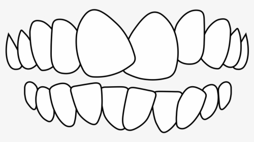 Crooked Teeth , Transparent Cartoons, HD Png Download, Transparent PNG