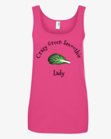 Crazy Green Smoothie Lady 100% Ringspun Cotton Tank - Hoodie, HD Png Download, Transparent PNG