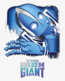 Iron Giant Giant And Hogarth Men S Crewneck Sweatshirt - Iron Giant Toy, HD Png Download, Transparent PNG