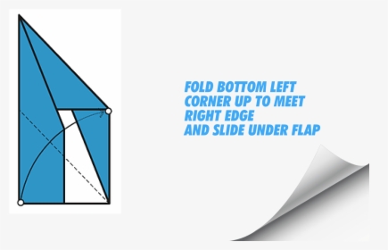 Paper For Water How To Make - Triangle, HD Png Download, Transparent PNG