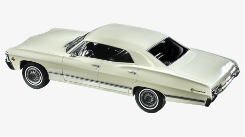1967 White Chevrolet Impala - Classic Car, HD Png Download, Transparent PNG
