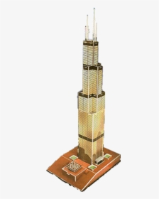 Formerly Known As Sears Tower - 3d Puzzle, HD Png Download, Transparent PNG