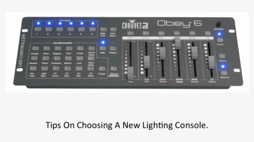 Tips On Choosing A New Lighting Console - Chauvet Dj Dmx Controller, HD Png Download, Transparent PNG