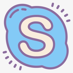 Transparent Skype - Skype Drawing, HD Png Download, Transparent PNG