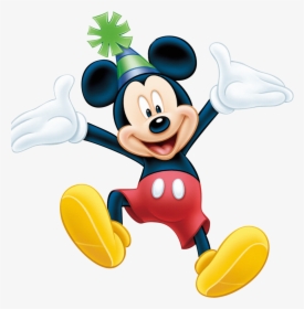 Birthday Mickey Mouse Png, Transparent Png, Transparent PNG