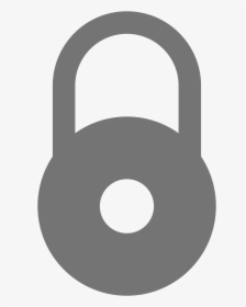 Lock Png Grey - Open Access Closed Access, Transparent Png, Transparent PNG