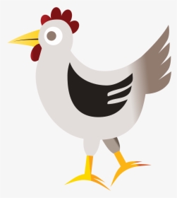 Abstract Bird Chicken 3 555px - Transparent Background Cartoon Chicken Png, Png Download, Transparent PNG