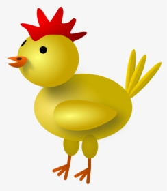 Yellow Chicken Png - Chicken Yellow, Transparent Png, Transparent PNG