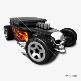 Drawing Wheels Draw - Draw Hot Wheels Car, HD Png Download, Transparent PNG