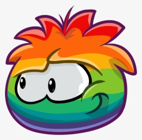 Club Penguin Wiki - Rainbow Club Penguin Puffles, HD Png Download, Transparent PNG