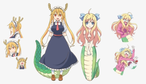 Miss Kobayashi's Dragon Maid Characters, HD Png Download, Transparent PNG