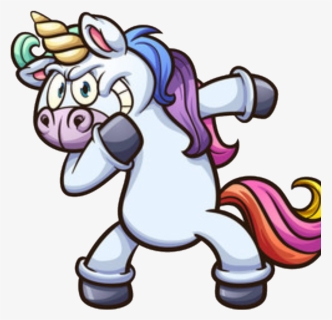#unicorn #dab #dabbing - Dabbing Unicorn, HD Png Download, Transparent PNG