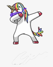 28 Images About Memes On We Heart It - Dabbing Unicorn Transparent Background, HD Png Download, Transparent PNG