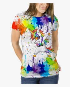 Transparent Dabbing Unicorn Png - Dabbing Unicorn Pride Shirt, Png Download, Transparent PNG