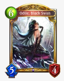 Odile, Black Swan - Odile Black Swan Shadowverse, HD Png Download, Transparent PNG