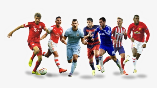 Football Players Transparent Background , Png Download - Transparent Background Footballer Png, Png Download, Transparent PNG