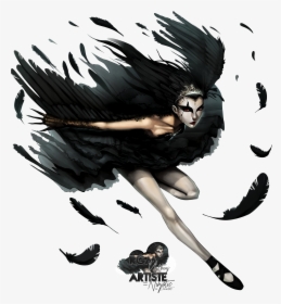 Black Swan Fan Art, HD Png Download, Transparent PNG