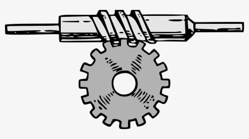 Gear, Transmission, Mechanical, Machine, Engineering - Horizontal And Vertical Gears, HD Png Download, Transparent PNG