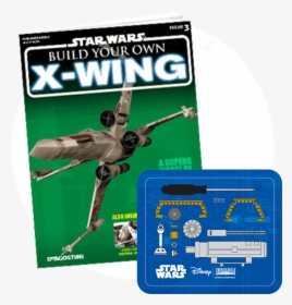 Transparent Star Wars X Wing Png - Star Wars Build Your Own X Wing, Png Download, Transparent PNG