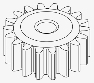 Spur Gear Easy Drawing, HD Png Download, Transparent PNG