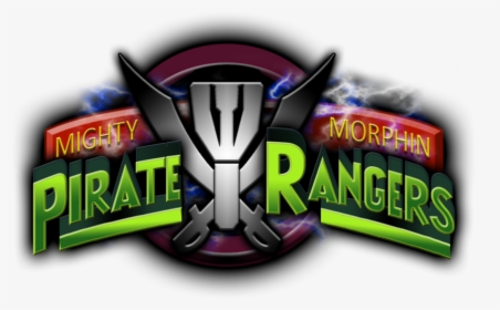 Mighty Morphin Pirate Rangers Logo By Joeshiba-d6cabyp - Graphic Design, HD Png Download, Transparent PNG