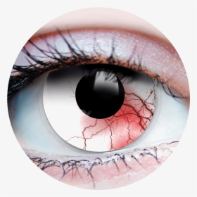 Primal® Undead Transforming Zombie Eye White & Red - Primal Berserker Ii, HD Png Download, Transparent PNG