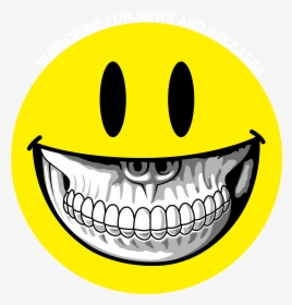 Creepy Smiley Face Transparent, HD Png Download, Transparent PNG
