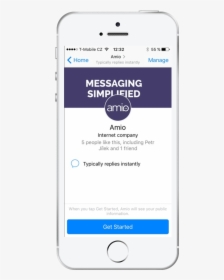 Messenger Get Started Button, HD Png Download, Transparent PNG