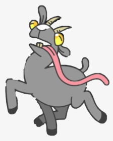 #goat #goatsimulator #freetoedit - Goat Simulator Goat Drawing, HD Png Download, Transparent PNG