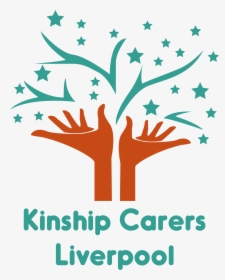 Kinship Carers - Hands With Stars Logo, HD Png Download, Transparent PNG