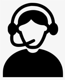 Headphones Clipart Word Work Center - Call Center Agent Png, Transparent Png, Transparent PNG
