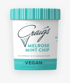 Melrose Mint Chip      Data Rimg Lazy   Data Rimg Scale - Craigs Vegan Ice Cream, HD Png Download, Transparent PNG
