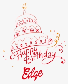 Hop Happy Birthday Vector Cake Name Png - Happy Birthday Noor Cake, Transparent Png, Transparent PNG
