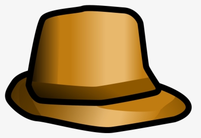 Hat Svg Inspector - Transparent Background Detective Hat Cartoon, HD Png Download, Transparent PNG