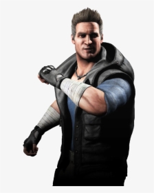 Cage Mkx Render - Mortal Kombat Characters Johnny Cage, HD Png Download, Transparent PNG