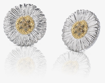 Daisy Small Button Earrings - Earring, HD Png Download, Transparent PNG