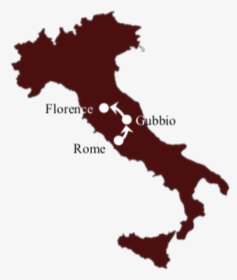 Italy Map - Italy Map Free Vector, HD Png Download, Transparent PNG