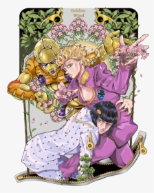 10154931 - >> - Jojo Giorno Pose, HD Png Download - 500x656(#5561333) -  PngFind