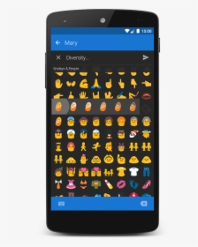 New Emojis On Android With Textra - Emojis De Lg K10, HD Png Download, Transparent PNG