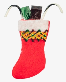 1 Inch Scale Christmas Stocking With Chocolate Bar - Horn, HD Png Download, Transparent PNG