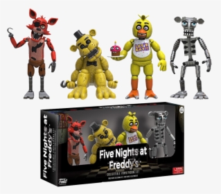 Five Nights At Freddy's Figures, HD Png Download, Transparent PNG