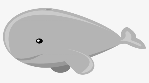 Tail Clipart Whale Tale - Cartoon Beluga Whale Transparent Background, HD Png Download, Transparent PNG