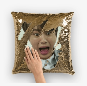 Jin Magic Pillow - Sequin Cushions, HD Png Download, Transparent PNG